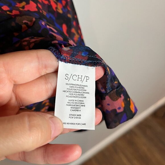 CAbi The Bonus Print blouse 3428 - Picture 6 of 7